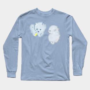 cloud pomeranians! Long Sleeve T-Shirt